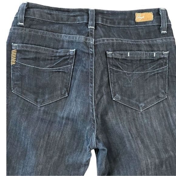 PAIGE Rising Glen Bootcut Jean Size 28 Dark Wash - Picture 7 of 9